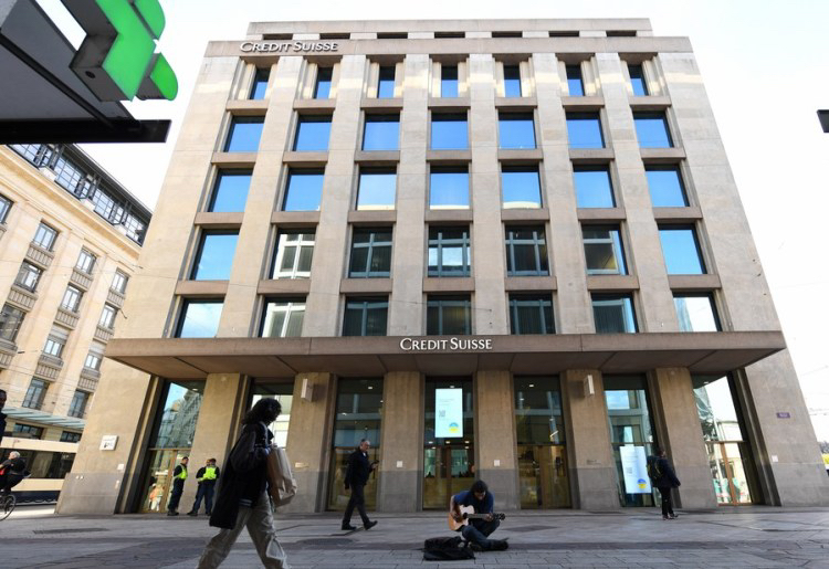 A building of Credit Suisse, Switzerland's second-largest bank, is pictured in Geneva, Switzerland, October 3, 2022. /Xinhua