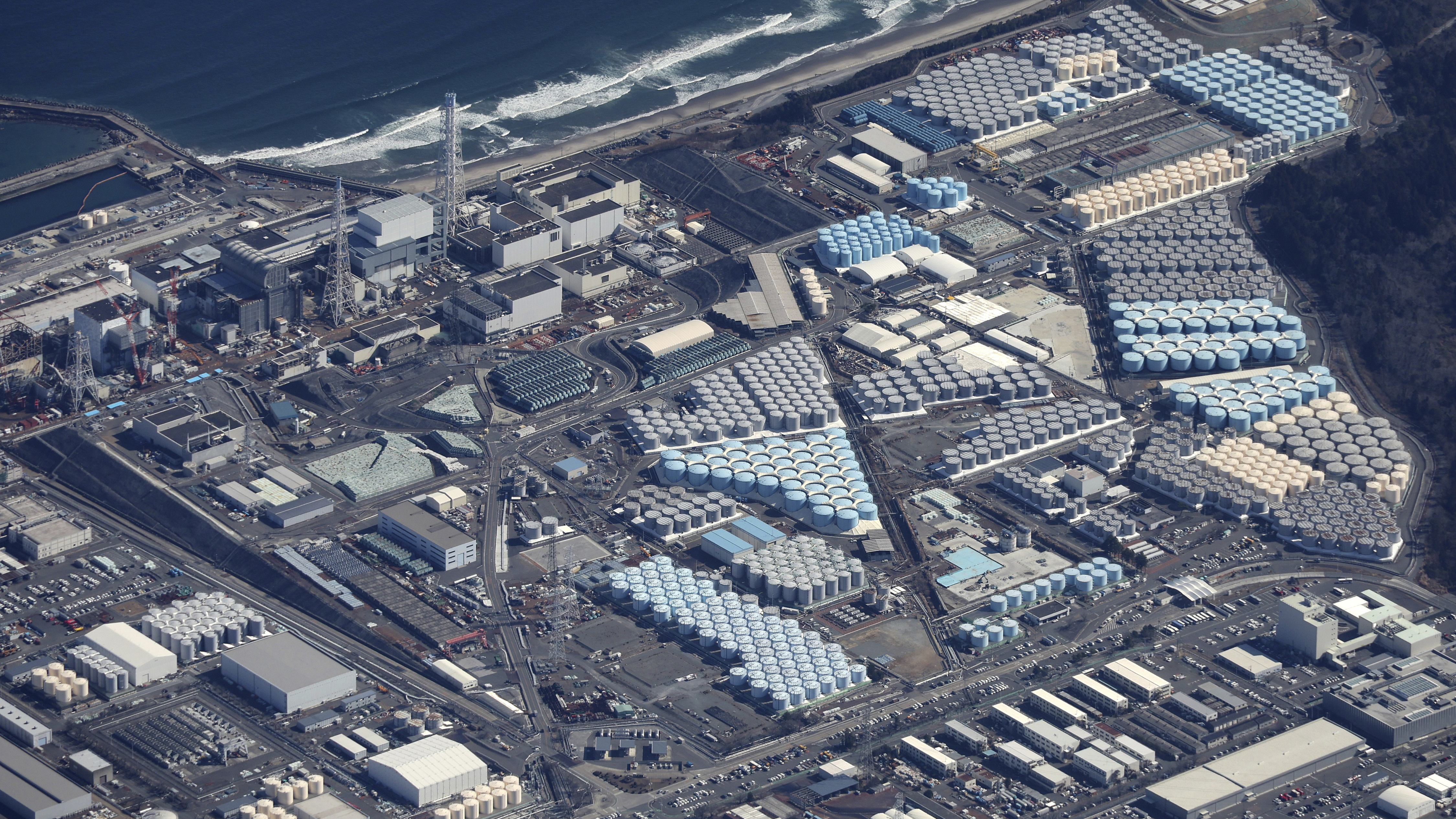 Fukushima Daiichi nuclear power plant in Okuma Town, Fukushima Prefecture, Japan, February 2023. /CFP