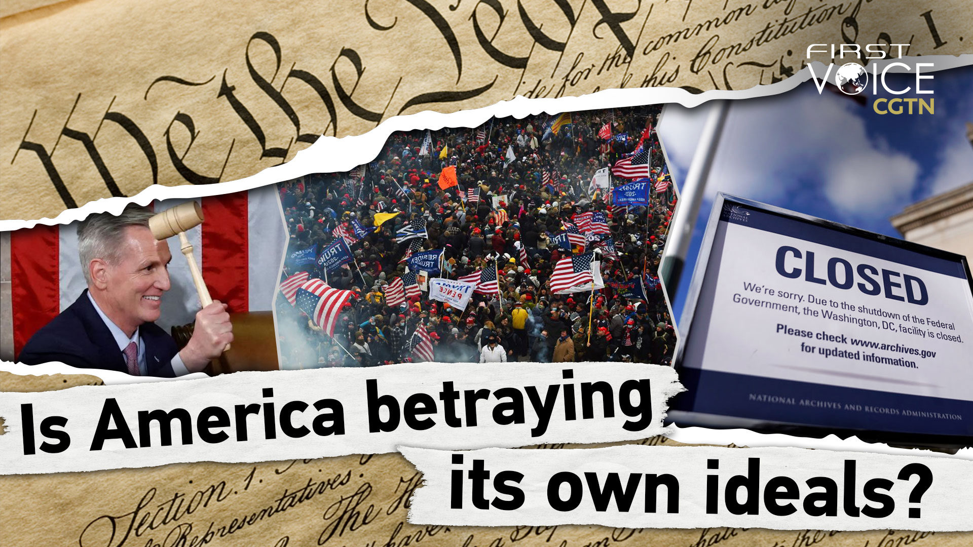 Is America betraying its own ideals?