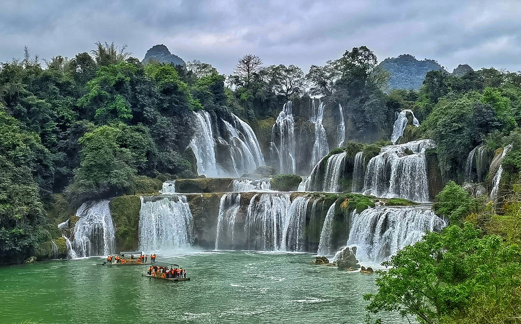 Detian Waterfall in the Guangxi Zhuang Autonomous Region /CFP