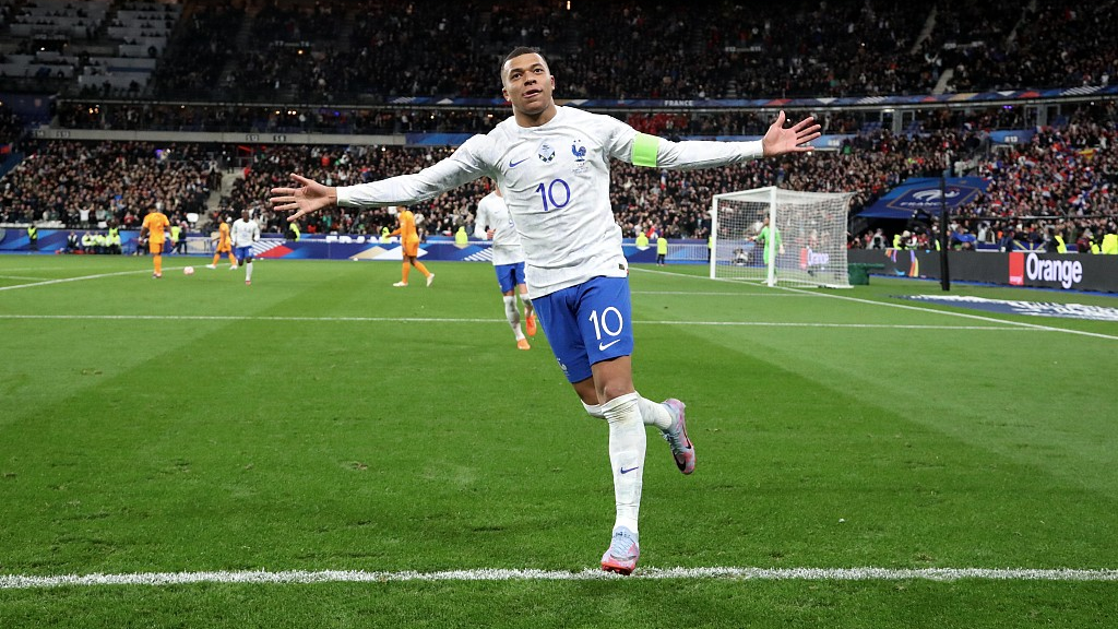 Mbappe shines as new France captain, Lukaku treble sees off