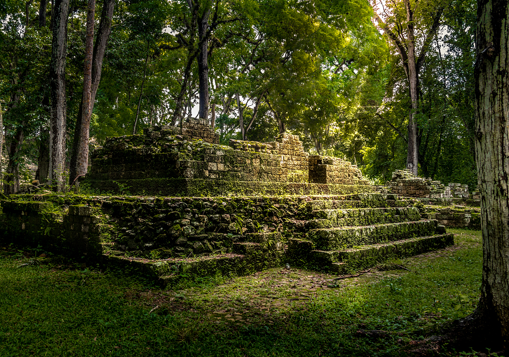 A Maya relic site in Copan Province of Honduras. /VCG