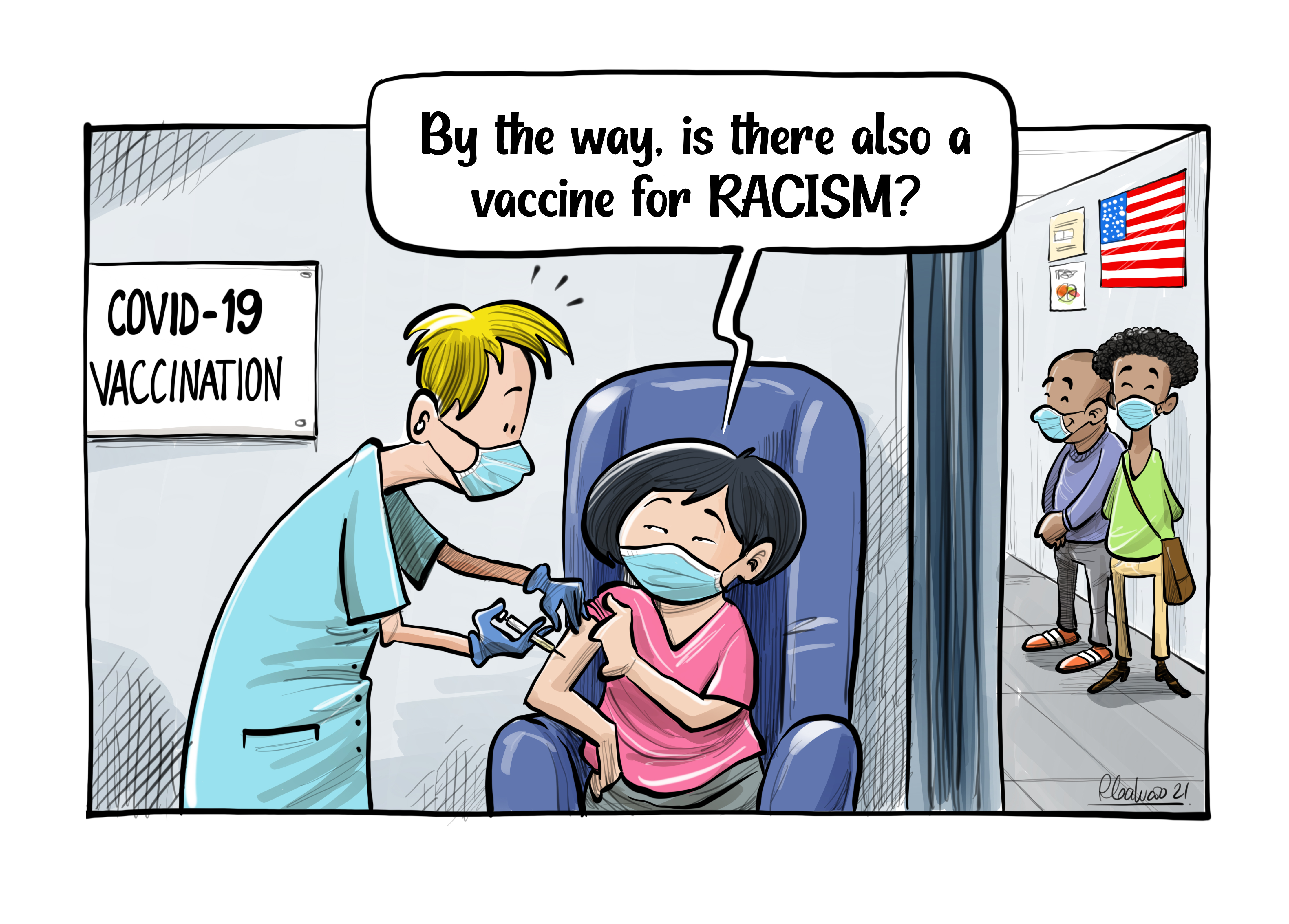 Is there also a vaccine for racism?  /CGTN