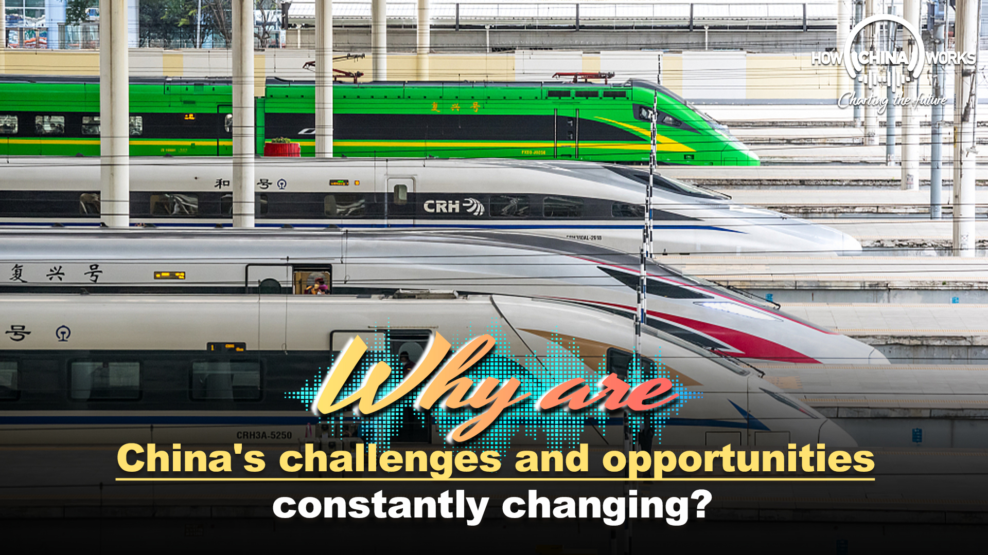 Why are China's challenges and opportunities constantly changing?
