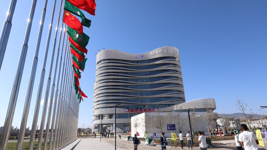 The headquarters building of the Africa Centers for Disease Control and Prevention (Africa CDC) in Addis Ababa, Ethiopia, January 11, 2023. /Xinhua 