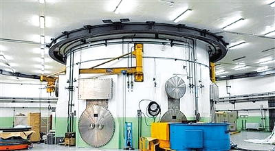 A physics hall inside the China Advanced Research Reactor (CARR) at the site of the China Institute of Atomic Energy (CIAE) under the China National Nuclear Corporation (CNNC) in Beijing, China. /CARR