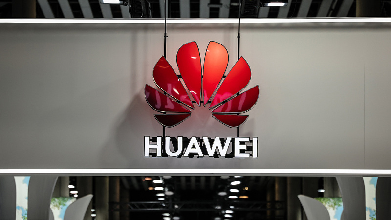 The Huawei Technologies Co. stand on the opening day of the Mobile World Congress at the Fira de Barcelona venue in Barcelona, Spain, February 27, 2023. /CFP
