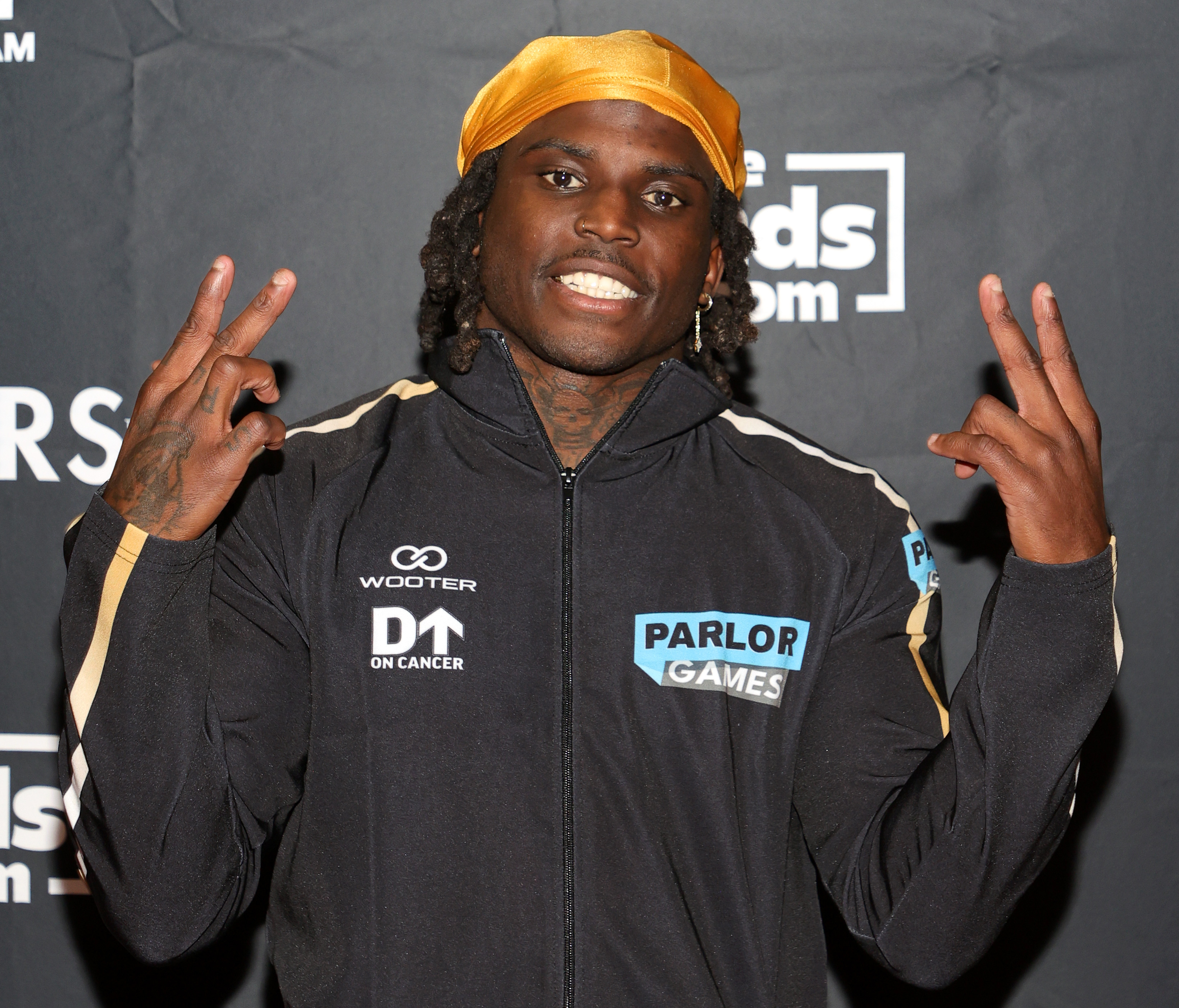 Wide receirver Tyreek Hill of the Miami Dolphins poses for photos before playing the NFL Pro Bowl Weekend Celebrity All-Star Game at the Cox Pavilion in Las Vegas, Nevada, U.S., February 4, 2023. /CFP 