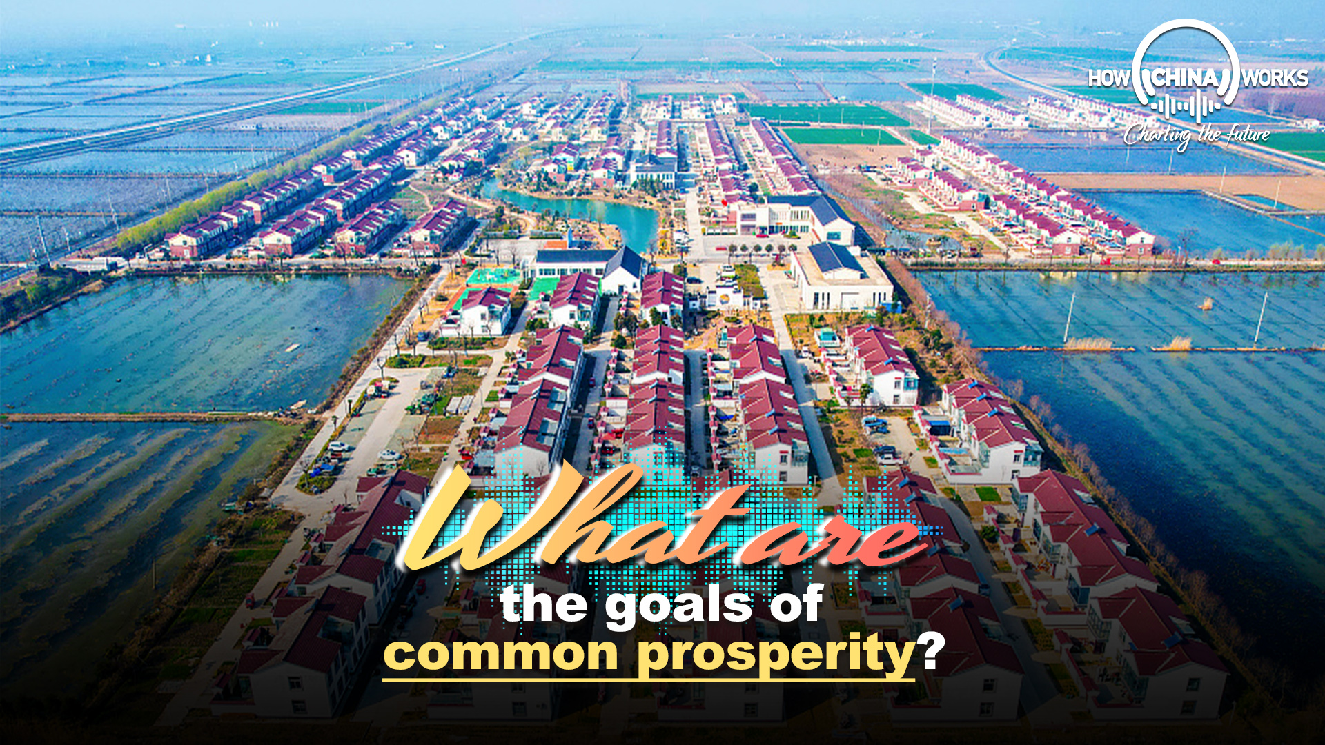 What are the goals of common prosperity?