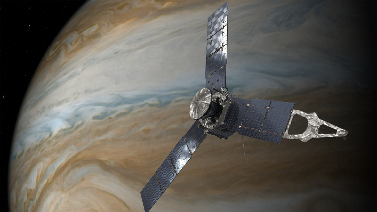 Nasas Juno Mission Completes 50 Orbits Around Jupiter Cgtn