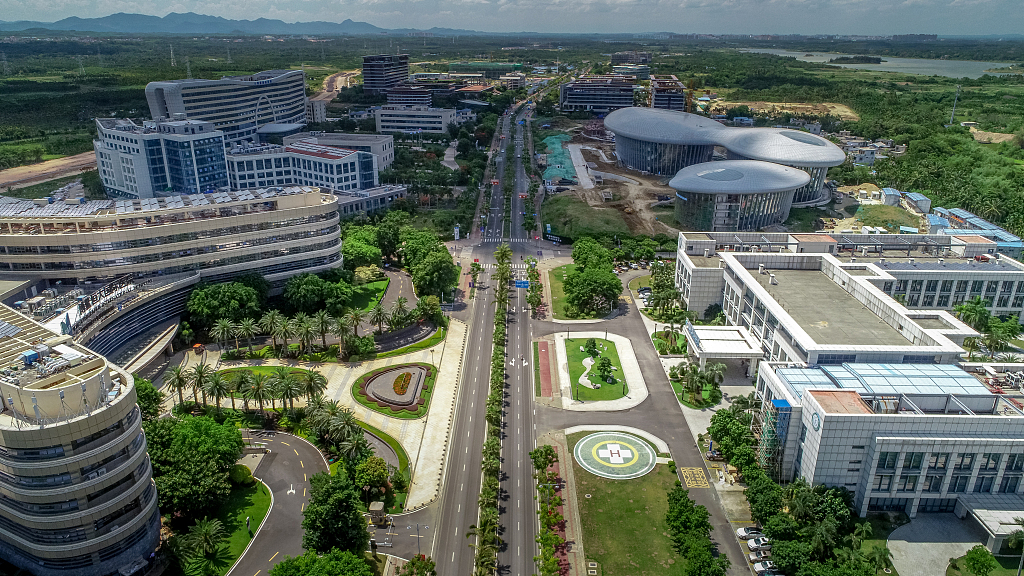 A view of the Boao Lecheng International Medical Tourism Pilot Zone in Qionghai, Hainan Province, China, June 2, 2020. /CFP
