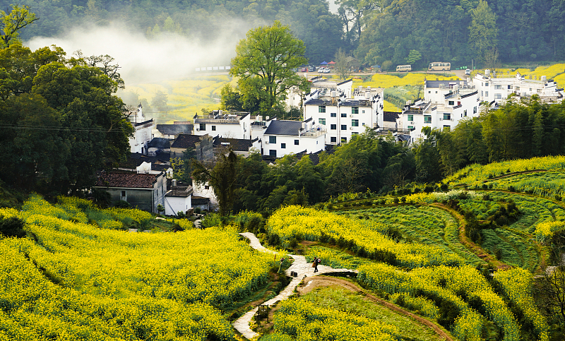 A village in Shangrao City, east China's Jiangxi Province. /CFP