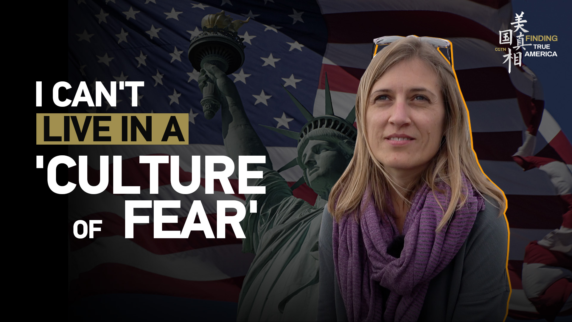 Finding True America: I can't live in a 'culture of fear' 