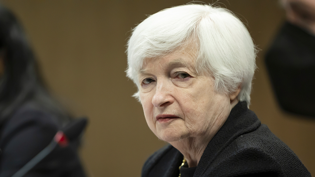 U.S. Treasury Secretary Janet Yellen in Zurich, Switzerland, to attend a bilateral meeting with Chinese Vice Premier Liu He, January 18, 2023. /CFP