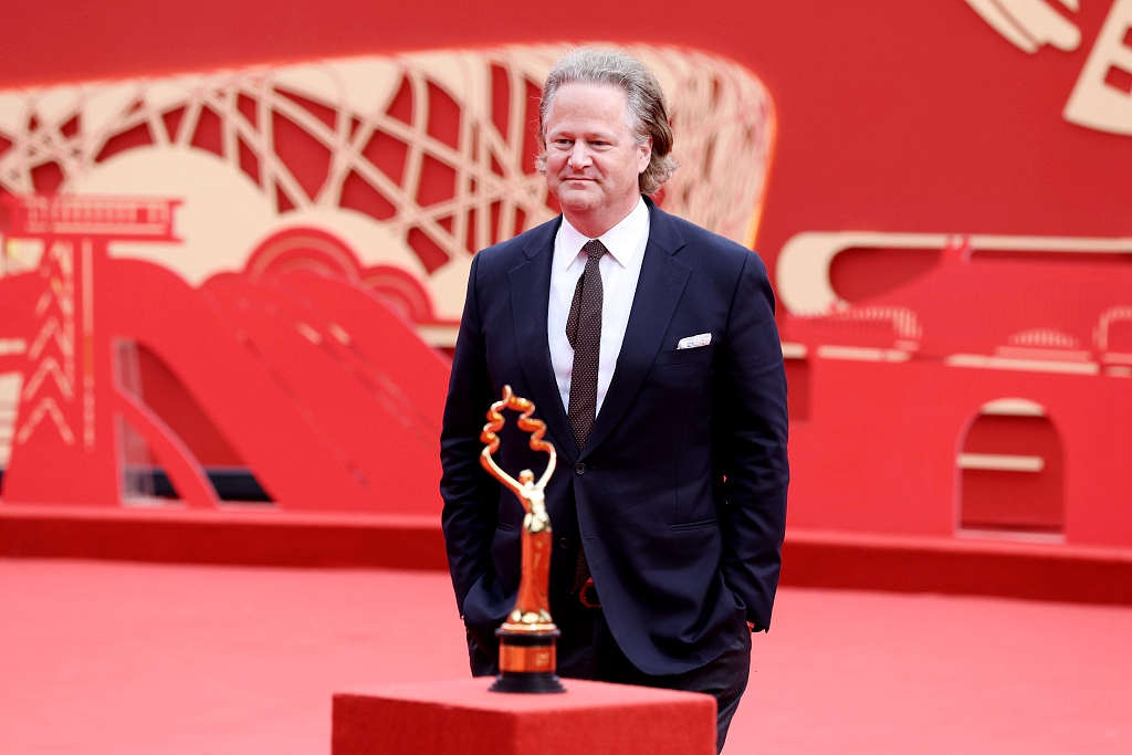 German director Florian Henckel von Donnersmarck arrives at the red carpet ceremony of the 13th Beijing International Film Festival at the Yanqi Lake International Convention & Exhibition Center in Beijing on April 21, 2023. /CFP