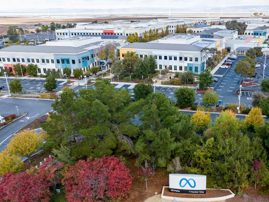 Meta's corporate headquarters in Menlo Park, California. /AFP