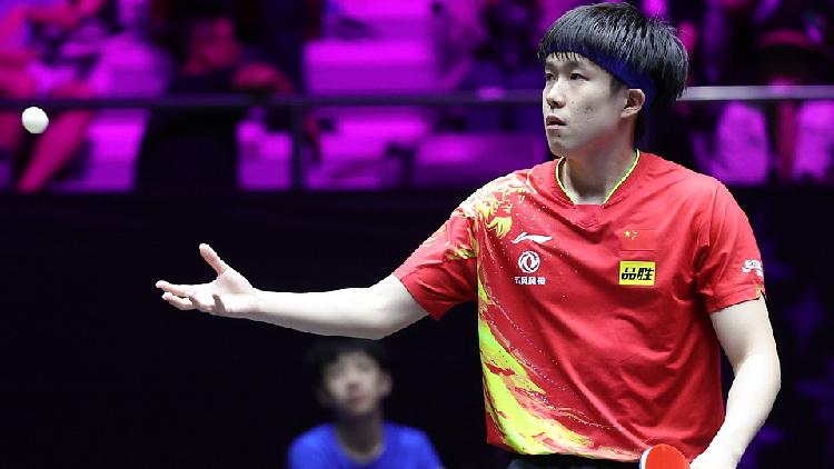 Wang Chuqin, Wang Manyu crowned champions at WTT Champions Macao - CGTN