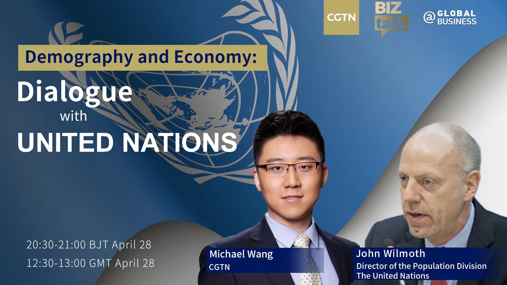 Live: Demography and Economy – Dialogue with UN