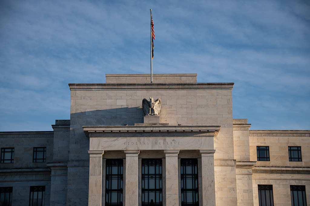 A general view of the U.S. Federal Reserve building, Washington, D.C., United States, March 14, 2022. /CFP