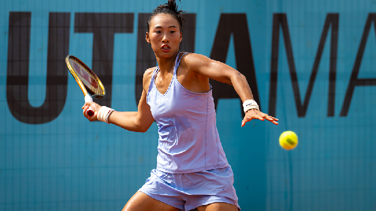 China's Zheng Qinwen Into Last 32 Of WTA Madrid Open - CGTN