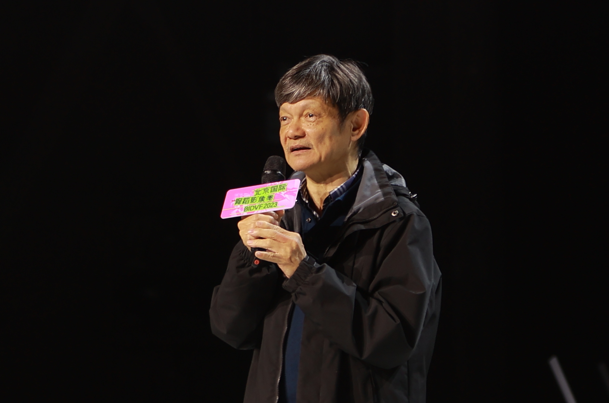 Cao Chengyuan is the chair of the jury at the second Beijing International Dance Video Art Festival. /CGTN