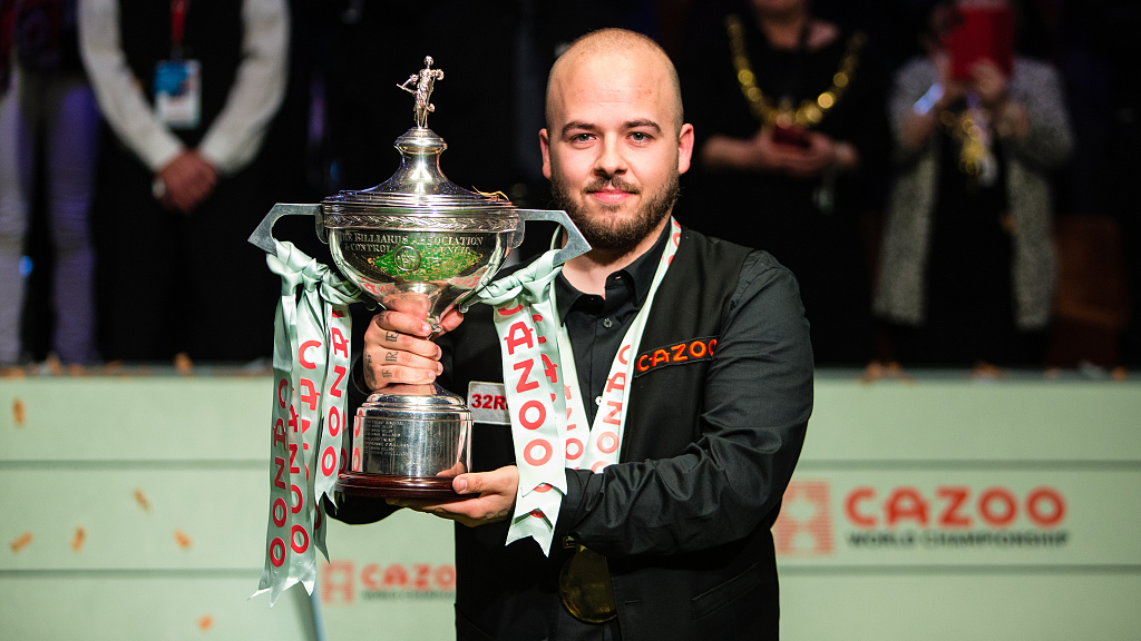 Snooker: Belgium's Luca Brecel wins World Championship title