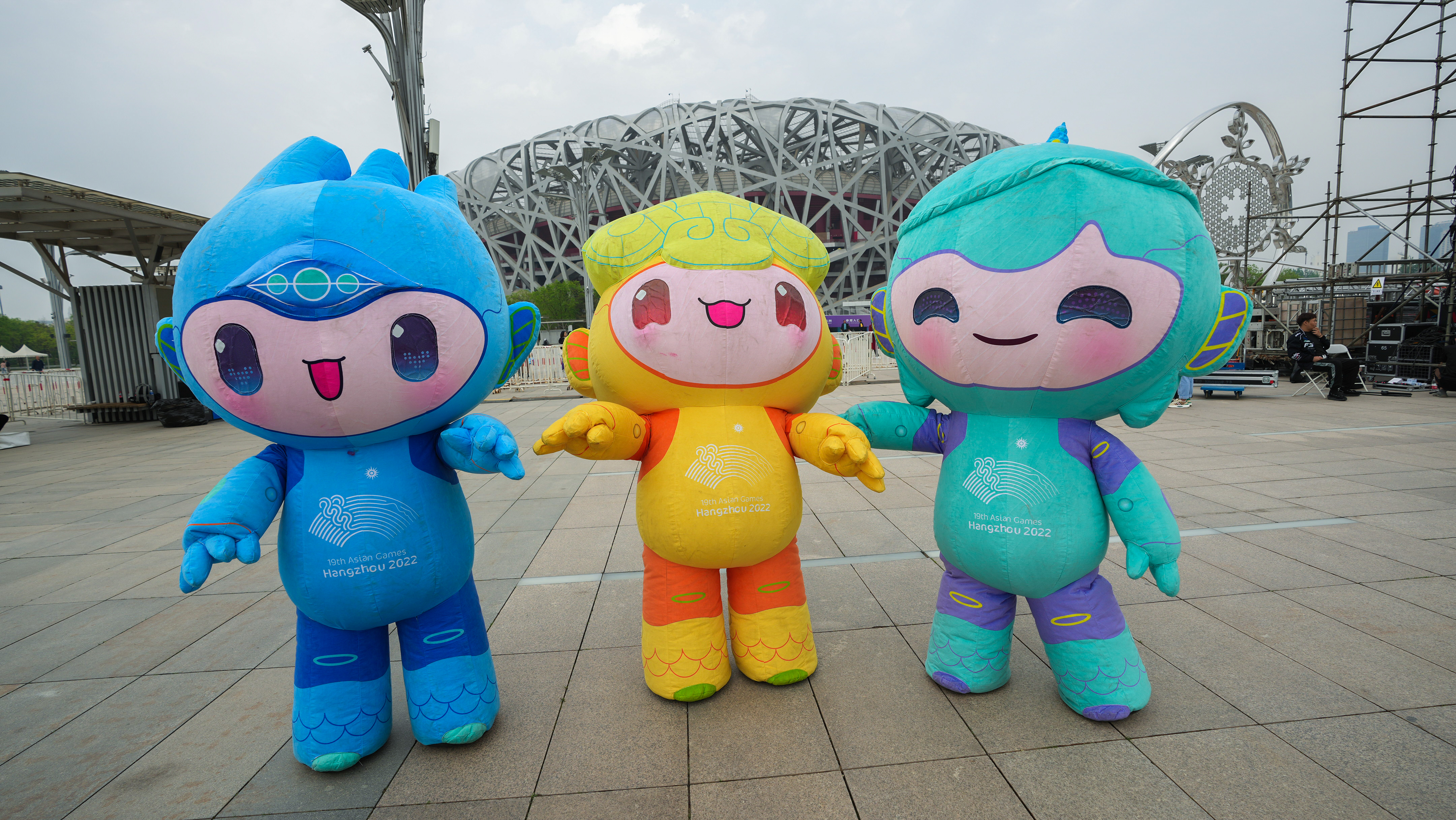 Activities held in Beijing promoting the Hangzhou Asian Games