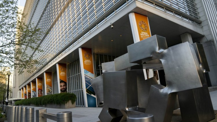 The World Bank headquarters in Washington, D.C., the United States, April 20, 2022. /Xinhua