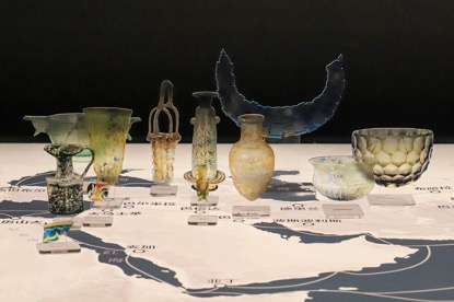 Hainan Museum shines light on Silk Road with first foreign exhibits. /Photo provided to CGTN