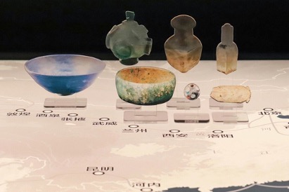 Hainan Museum shines light on Silk Road with first foreign exhibits. /Photo provided to CGTN