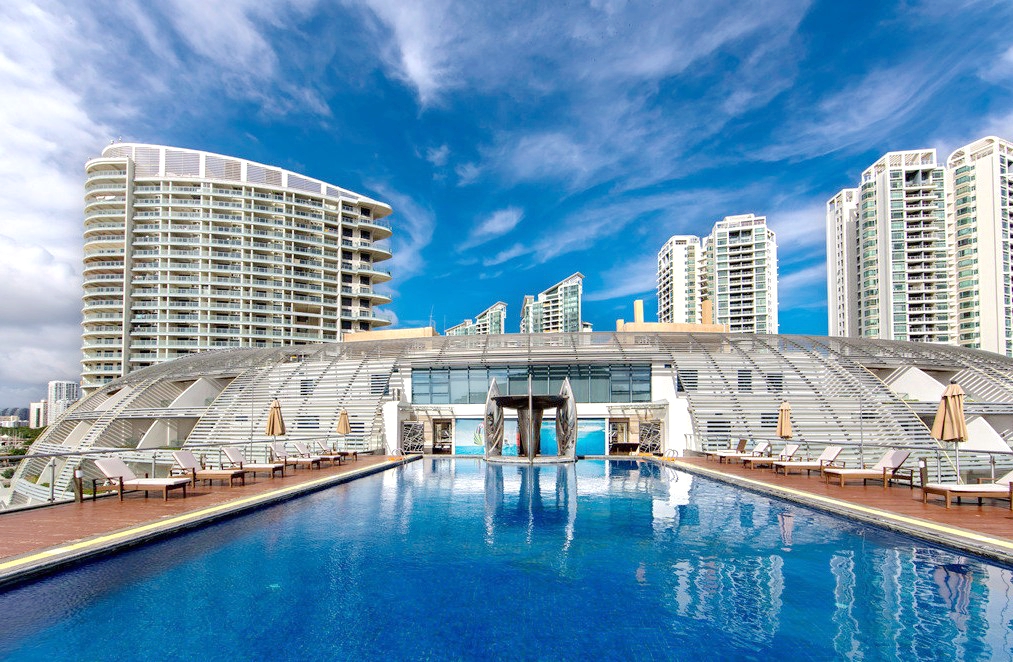 A view of Sanya Visun Marina area in south China's Hainan /Photo provided to CGTN