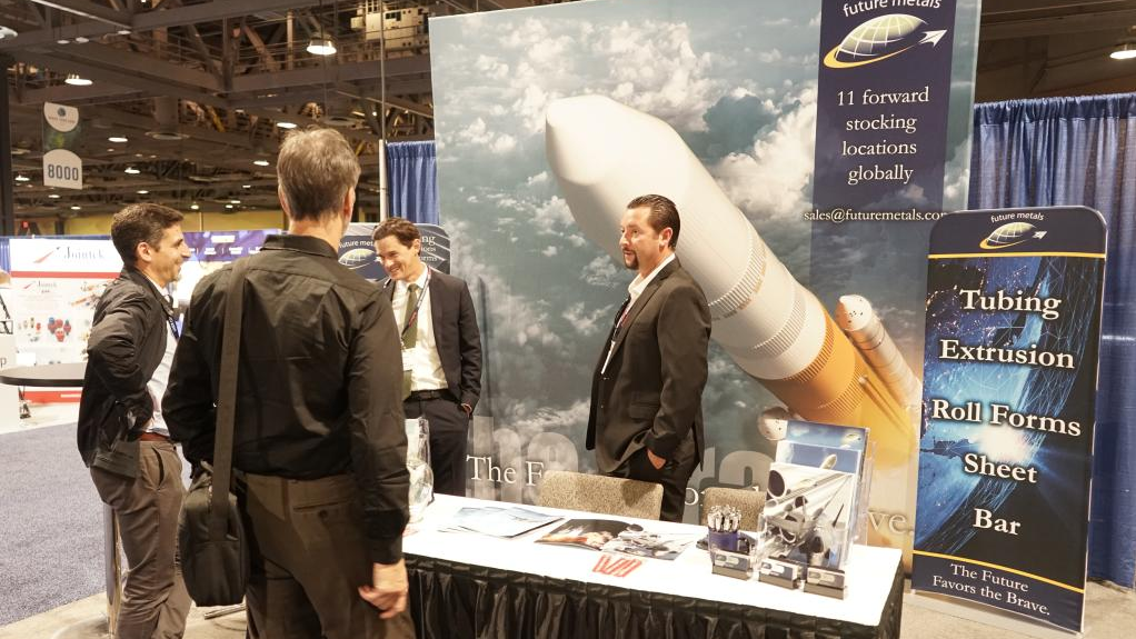 The Space Tech Expo USA 2023, May 3, 2023. /Xinhua