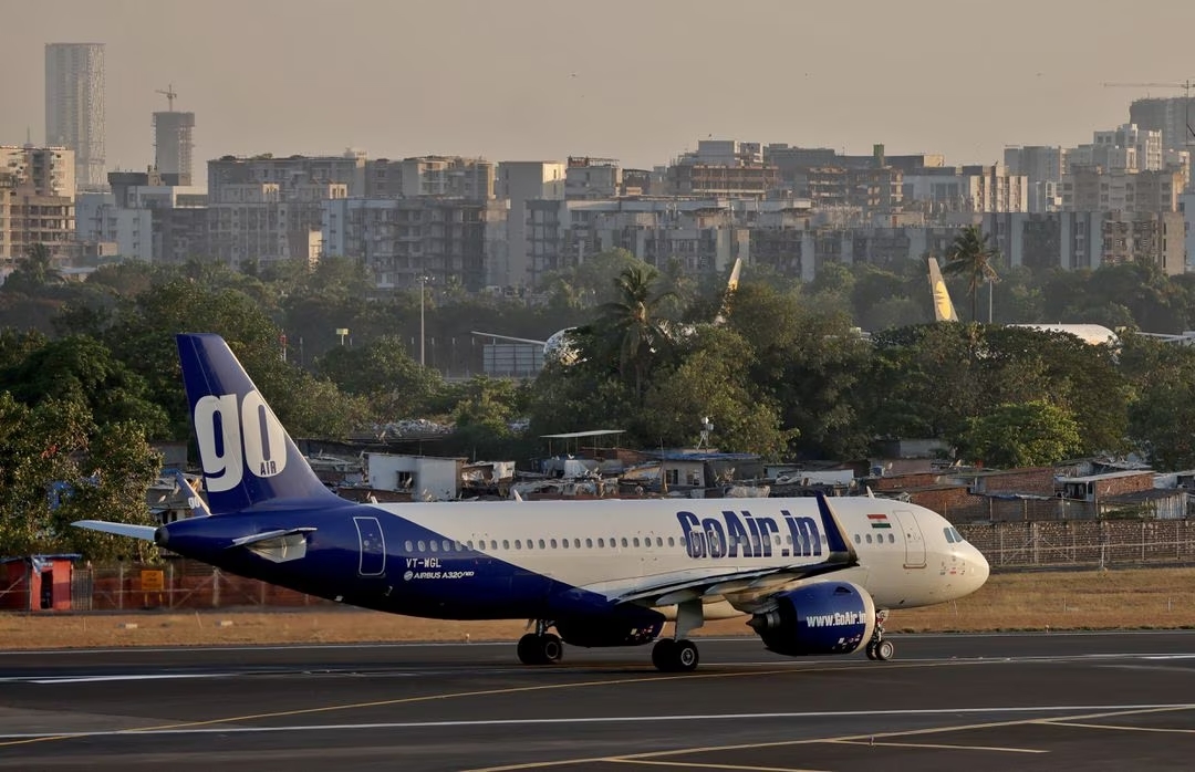 A Go First airline, passenger aircraft prepares to take off from Chhatrapati Shivaji International Airport in Mumbai, India, May 2, 2023. /Reuters