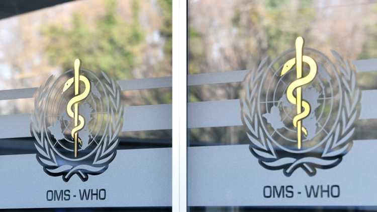 Logos of the World Health Organization (WHO) at the WHO headquarters in Geneva, Switzerland, January 30, 2023. /Xinhua