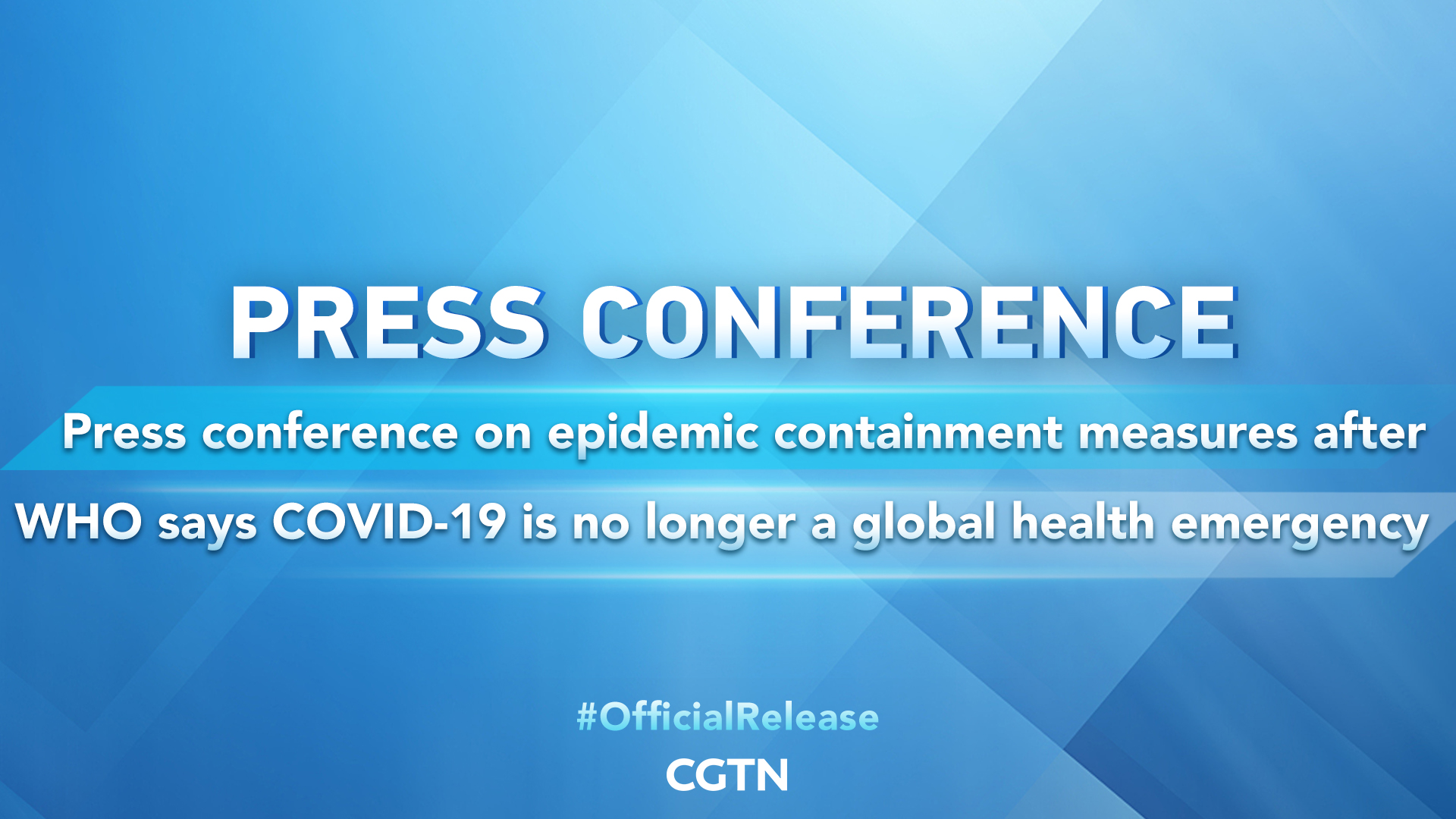 Live: China briefs media on the latest COVID-19 containment measures