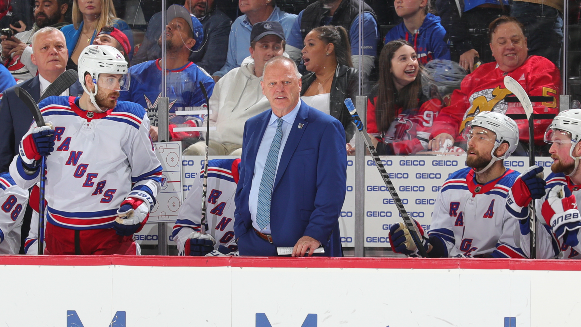 New York Rangers on X: These Military Appreciation Night player