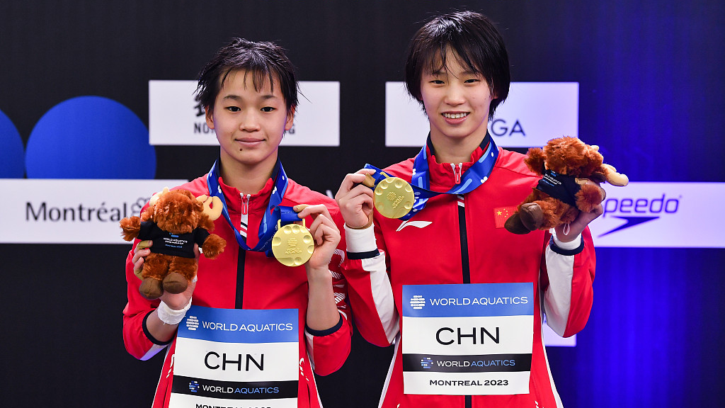 Team China capture two more golds at Diving World Cup in Montreal