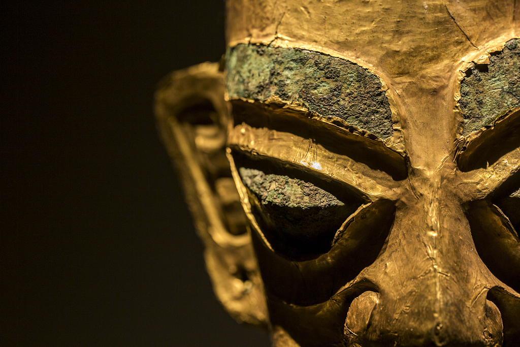 A cultural relic unearthed at the legendary Sanxingdui Ruins site in southwest China's Sichuan. /CFP