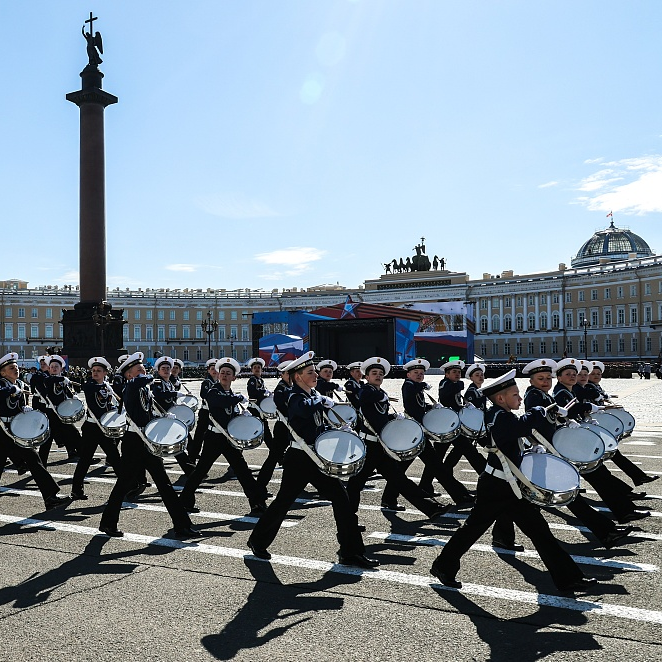 Live Russia stages the 78th Victory Day parade at Red Square, Moscow