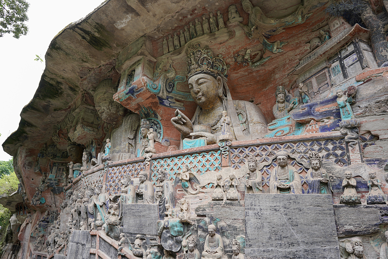 The Dazu Rock Carvings are located in Dazu district, Chongqing. /CFP