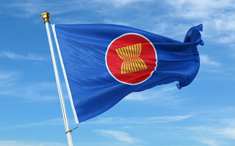 The ASEAN flag. /CFP