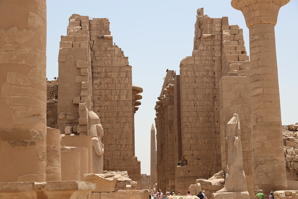 A view of the Karnak temple complex in Egypt /CFP