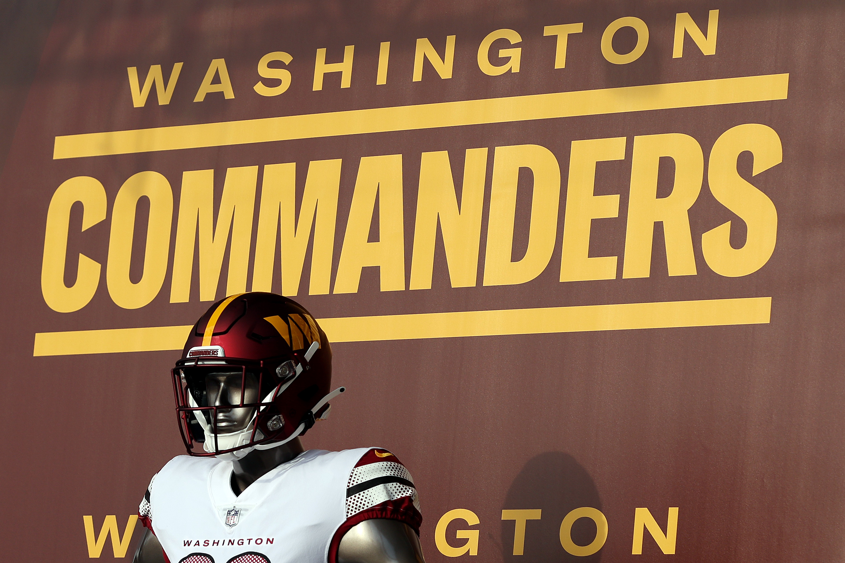 Logo of the NFL's Washington Commanders. /CFP