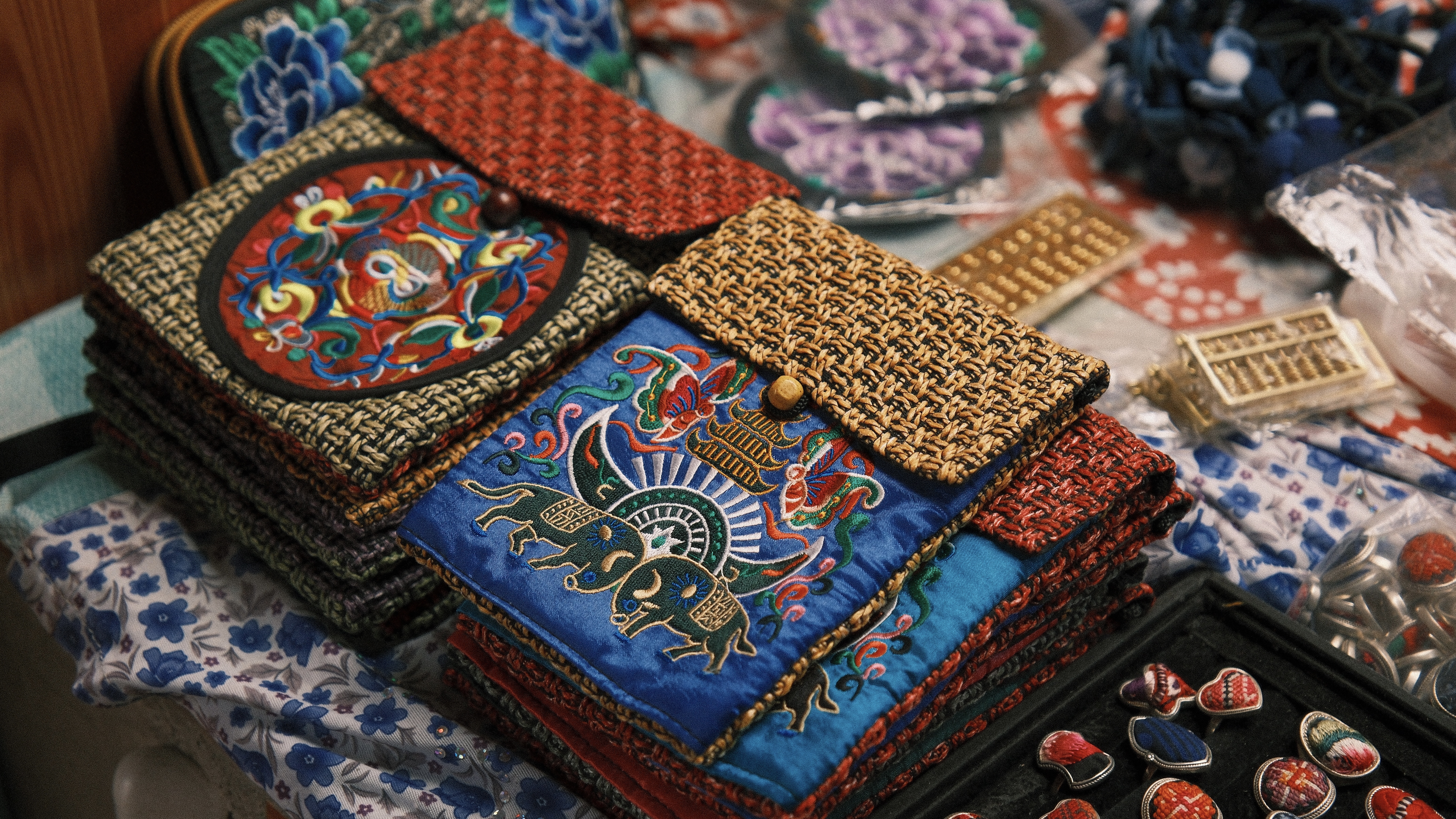 Miao embroidery in Guizhou, China. /CGTN