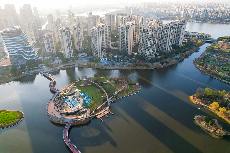A view of Ningbo City in east China's Zhejiang Province, January 8, 2023. /CFP