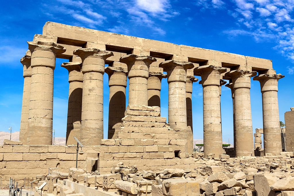 The Luxor Temple in daylight /CFP