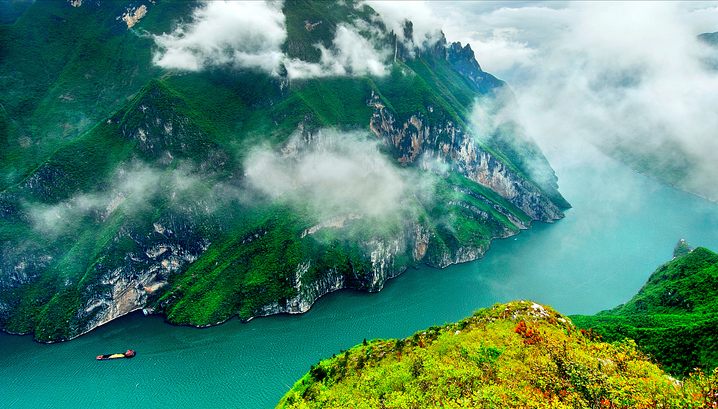 A view of the Yangtze River. /CFP