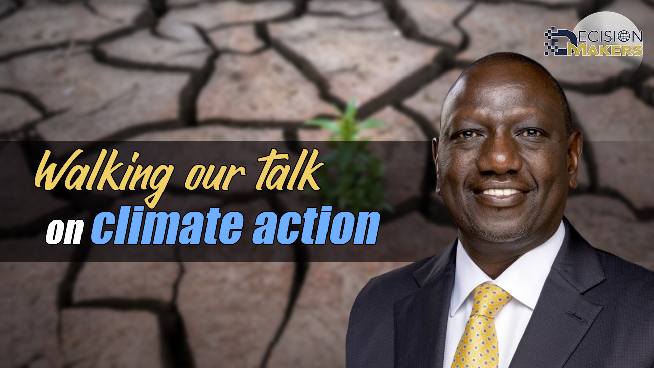Walking our talk on climate action