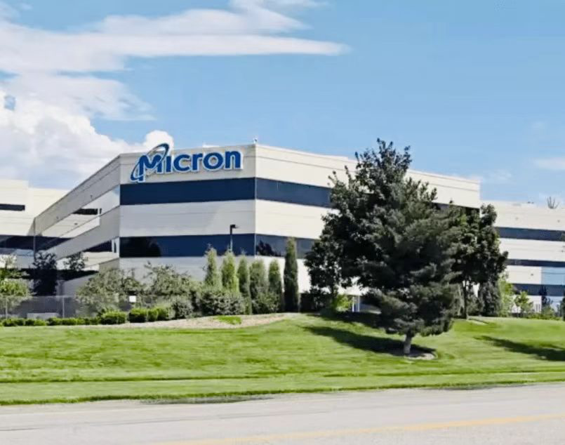 Micron corporate building. /Reuters