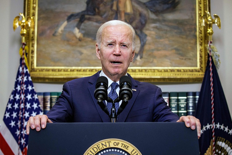 U.S. President Joe Biden delivers remarks on the bipartisan budget agreement at the White House in Washington, D.C., U.S., May 28, 2023. /CFP